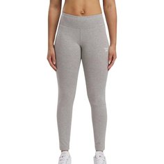 Легинсы спортивные Reebok Identity Small Logo, размер XS INT, серый
