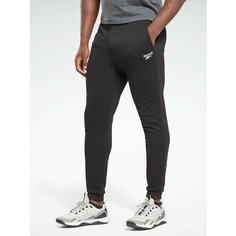 Брюки спортивные Reebok, размер L, черный
