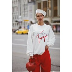 Свитшот SHER Спорт, размер One size, , белый