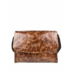 Сумка мессенджер Carlo Gattini, коньячный