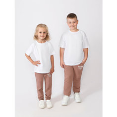 Брюки спортивные Fashion Margo, размер 152/158, бежевый, коричневый