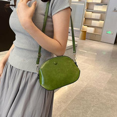 Сумка кросс-боди , фактура гладкая, темно-зеленый Guangzhou Top Quality Leather Products