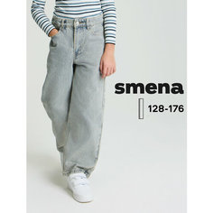 Джинсы SMENA Весна-Лето 2025, размер 176/88, голубой Смена