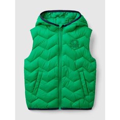 Жилет UNITED COLORS OF BENETTON, размер 82, зелeный