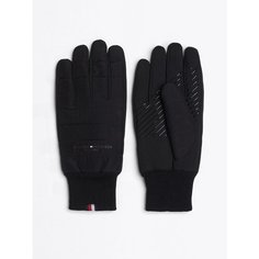 Перчатки TOMMY HILFIGER для мужчин, размер L/XL, черный