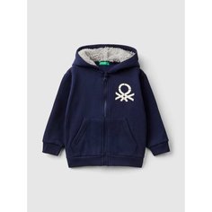 Толстовка UNITED COLORS OF BENETTON, размер 98, синий