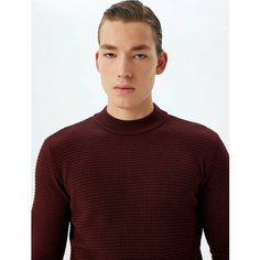 Свитер KOTON, размер L, , бордовый