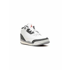 Кроссовки Jordan Air Jordan 3, размер 6C US, серебристый