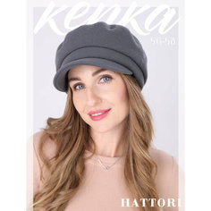 Кепка Hattori для женщин, размер 56-58, графит