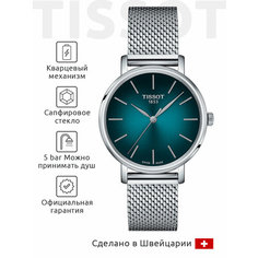 Наручные часы TISSOT T-Classic, зеленый/серебряный