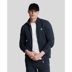Толстовка Lyle & Scott Diagonal Weave French Terry Zip Through, размер M, , midnight navy