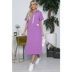 Платье Lt-Collection, размер 52, фиолетовый