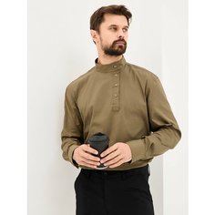 Рубашка Sovorotka, размер L, оливковый