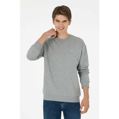 Свитшот U.S. POLO ASSN., размер L, , серый