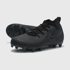 Бутсы NIKE, размер 4.5Y, чёрный
