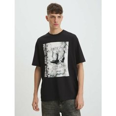 Футболка Versace Jeans Couture, размер L, черный