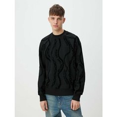 Свитшот Versace Jeans Couture, размер S, , черный