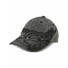 Бейсболка Vetements Blackout Flame для мужчин и женщин, размер OneSize, черный