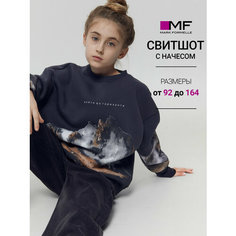 Свитшот MARK FORMELLE, размер 140-68, серый