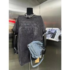 Футболка, размер ONE SIZE, серый Avershop