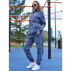 Костюм спортивный CroSSSport, размер 54, серый/синий