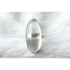 Кольцо, размер 19.5, прозрачный Нет бренда