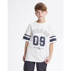 Футболка Gloria Jeans, размер 14-16л/170-176, молочный