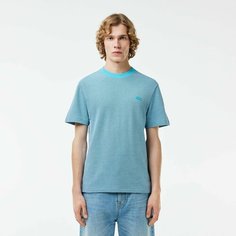 Футболка LACOSTE, размер T3, серо-синий