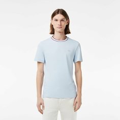 Футболка LACOSTE, размер T7, голубой