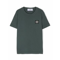 Футболка Stone Island Compass, размер 8 лет, зелeный