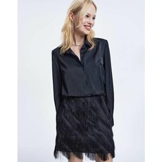 Юбка Gloria Jeans GJ BLACK, размер XXS (36-38), черный