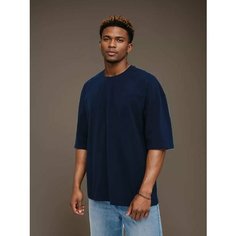 Футболка GOLDUSTIM, 1 шт., размер L, темно-синий/синий