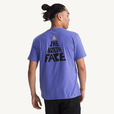 Футболка The North Face, размер S (48), фиолетовый