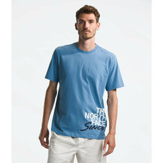 Футболка The North Face, размер S (48), cиний