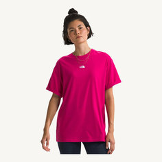 Футболка The North Face, размер S (48), фуксия