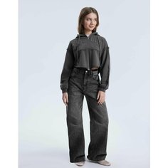 Джинсы Gloria Jeans, размер 12-13л/158 (38), черный