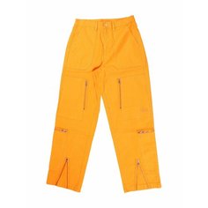 Брюки Stussy NyCo, размер 32 JEAN, оранжевый