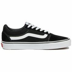 Кроссовки VANS, размер 9 US, белый, черный