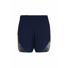 Шорты EA7 EMPORIO ARMANI, размер M, синий