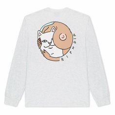 Футболка RIPNDIP, размер L, серый