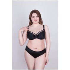 Бюстгальтер MILAVITSA Basic, размер 70H, черный