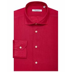 Рубашка Camicissima Slim, размер 42, красный