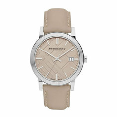 Наручные часы BURBERRY, бежевый/серебристый