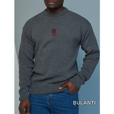 Свитер BULANTI, размер OS-2, , серый/бордовый