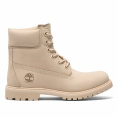 Ботинки тимберленды Timberland 6 INCH LACE UP WATERPROOF BOOT, размер 11 US, светло-бежевый
