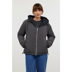Пуховик Baon B0024503, размер XXL, asphalt/black