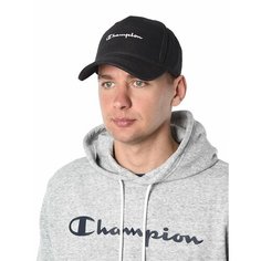 Бейсболка Champion для мужчин и женщин, размер один размер, черный