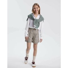 Шорты Gloria Jeans, размер 14+/170-176, бежевый/разноцветный