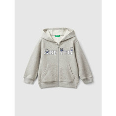 Толстовка UNITED COLORS OF BENETTON, размер 98, серый