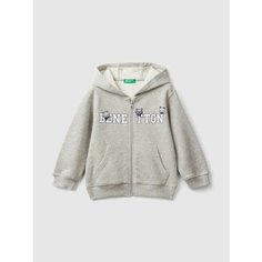 Толстовка UNITED COLORS OF BENETTON, размер 116, серый